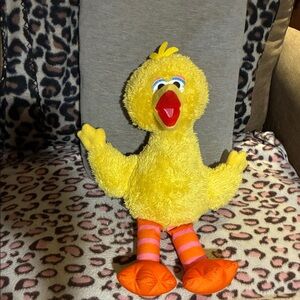 Big Bird, Sesame Street Plush Toy with Orange Stripes, Kohl’s Cares